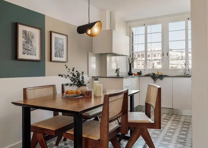 公寓 Lygos - 2 Bedrooms And Terrace In Eixample Esquerra *