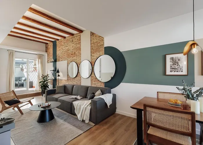 Lygos - 2 Bedrooms And Terrace In Eixample Esquerra 巴塞罗那