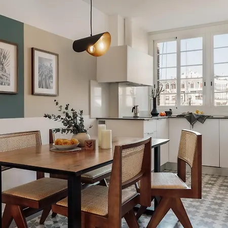 아파트 Lygos - 2 Bedrooms And Terrace In Eixample Esquerra *